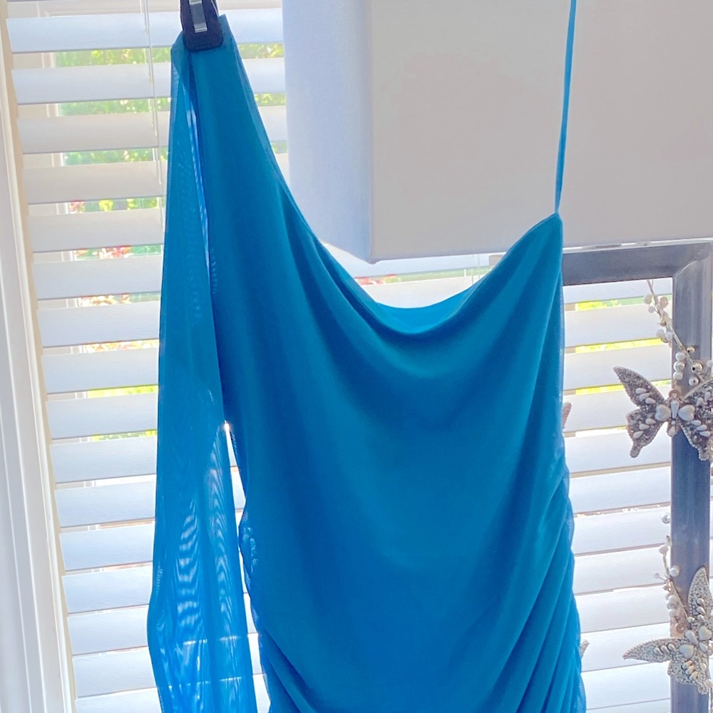 Hollister turquoise dress